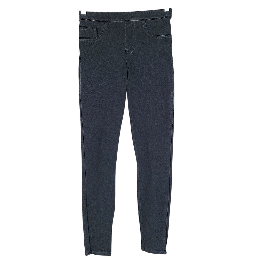 Spanx Jean-ish Leggings S Wom Jeggings Black Skinny Tummy Control Pants Stretch